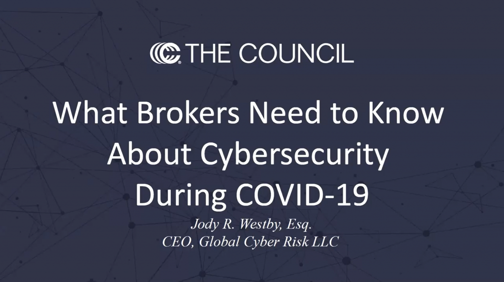 What Brokers Need to Know About Cybersecurity During COVID-19